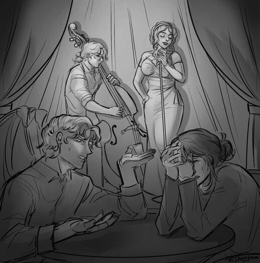 [trouble in paradise] (oc)